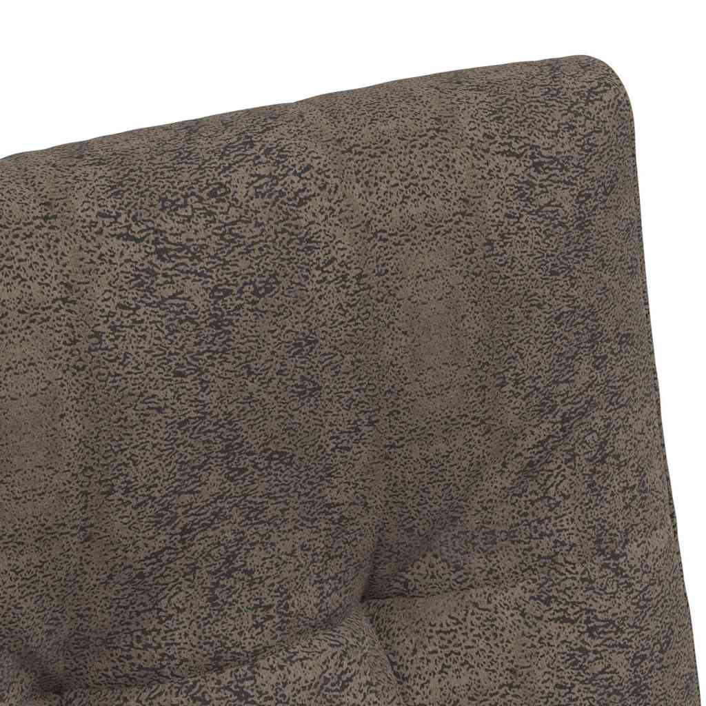 Spisebordsstole med hjul 2 pcs Mørkegrå 57 x 67 x 98 cm