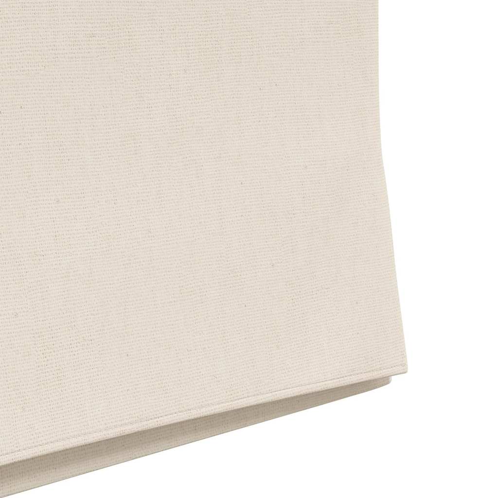 Spisestole med hjul 2 pcs Beige 57 x 67 x 95 cm Linned