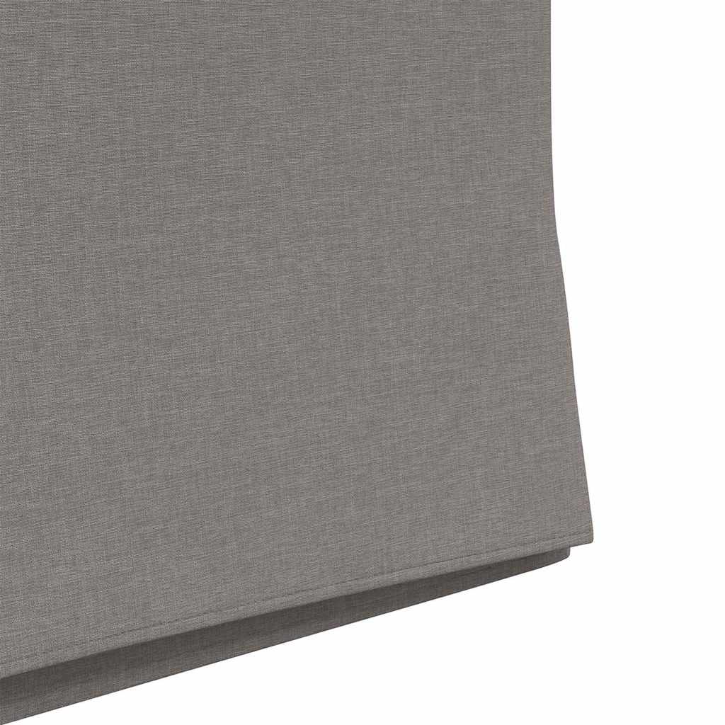 Spisestole 2 pcs Gråbrun 57 x 67 x 95 cm Stof