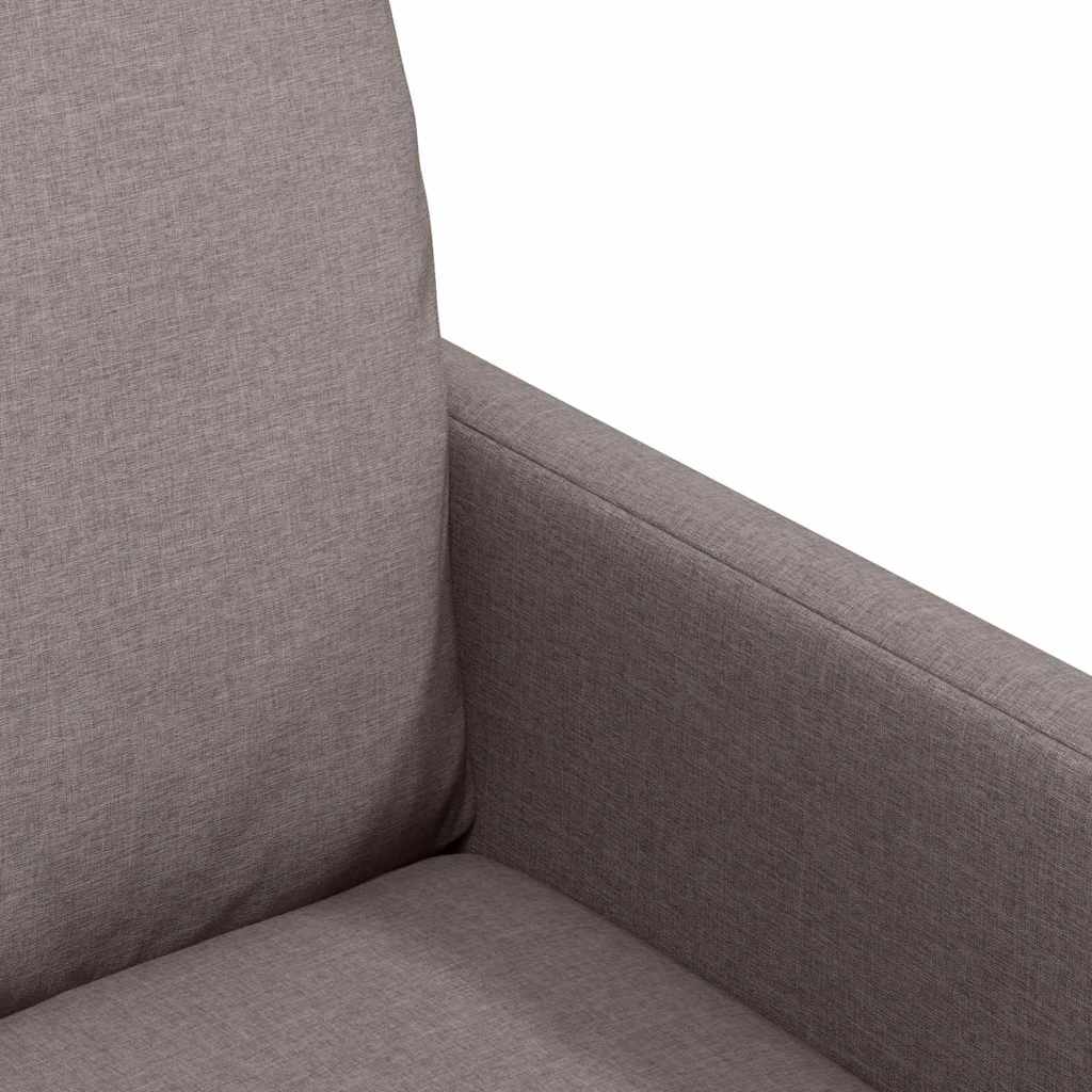 Spisestole 2 pcs Gråbrun 57 x 67 x 98 cm Stof