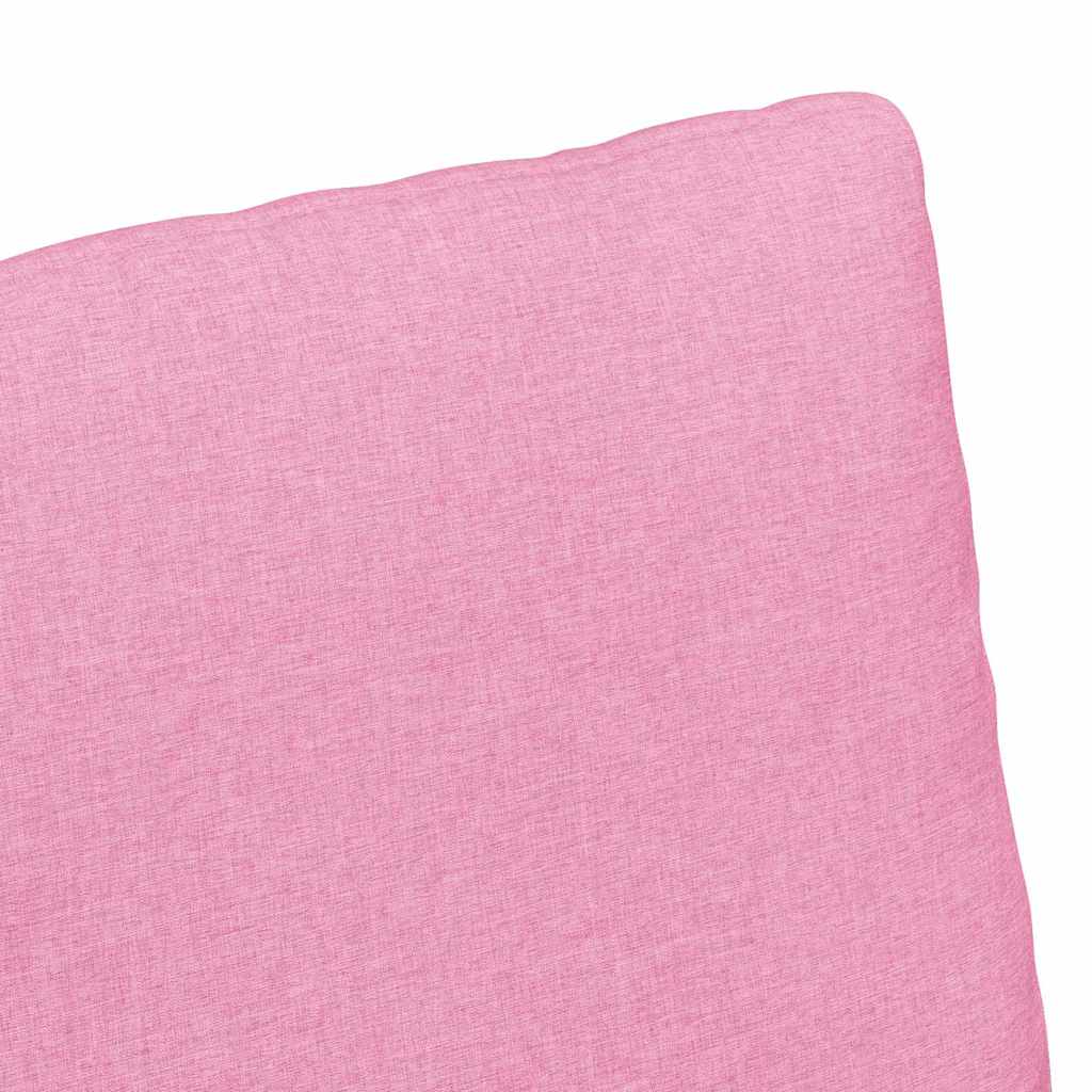 Spisestole 2 pcs Lyserød 57 x 67 x 98 cm Stof