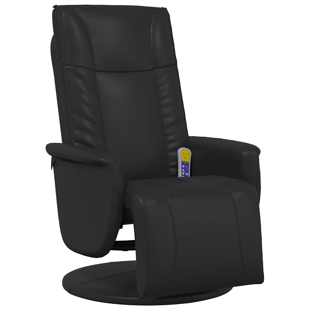 Svingende Massage Recliner Stol Sort 71 x 90 x 105 cm
