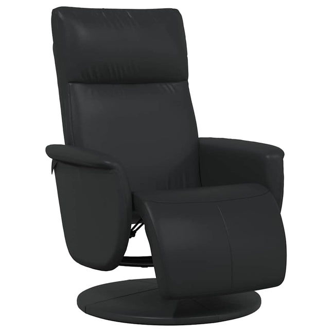 Massage Lænestol Sort Faux læder