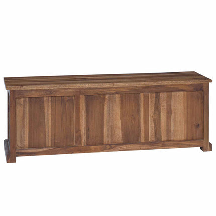 TV-bord med skuffe Naturfarvet 110 x 30 x 40 cm Massiv Teaktræ