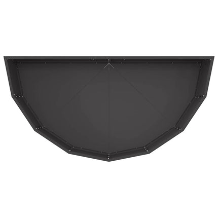 Plantekasse Sort 120 x 60 x 35 cm Stål