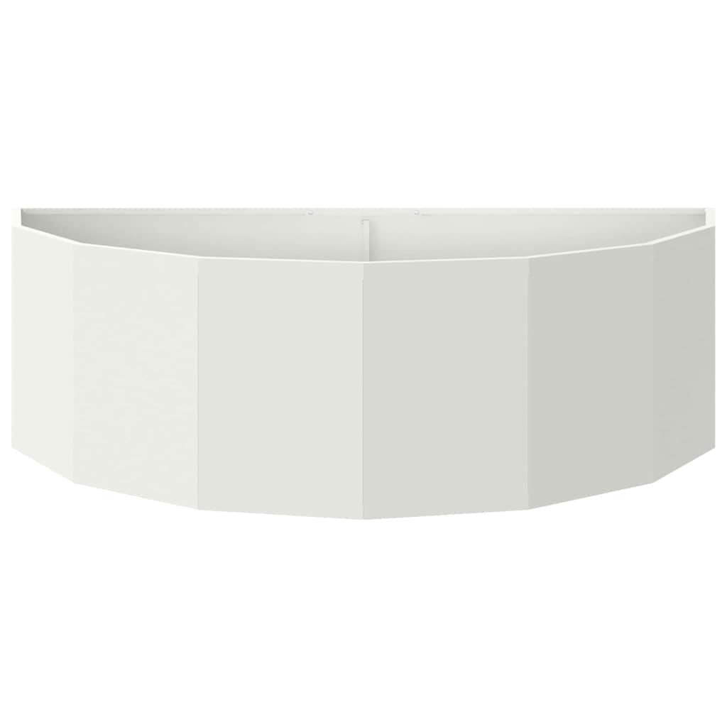 Plantekasse Hvid 120 x 60 x 35 cm Stål