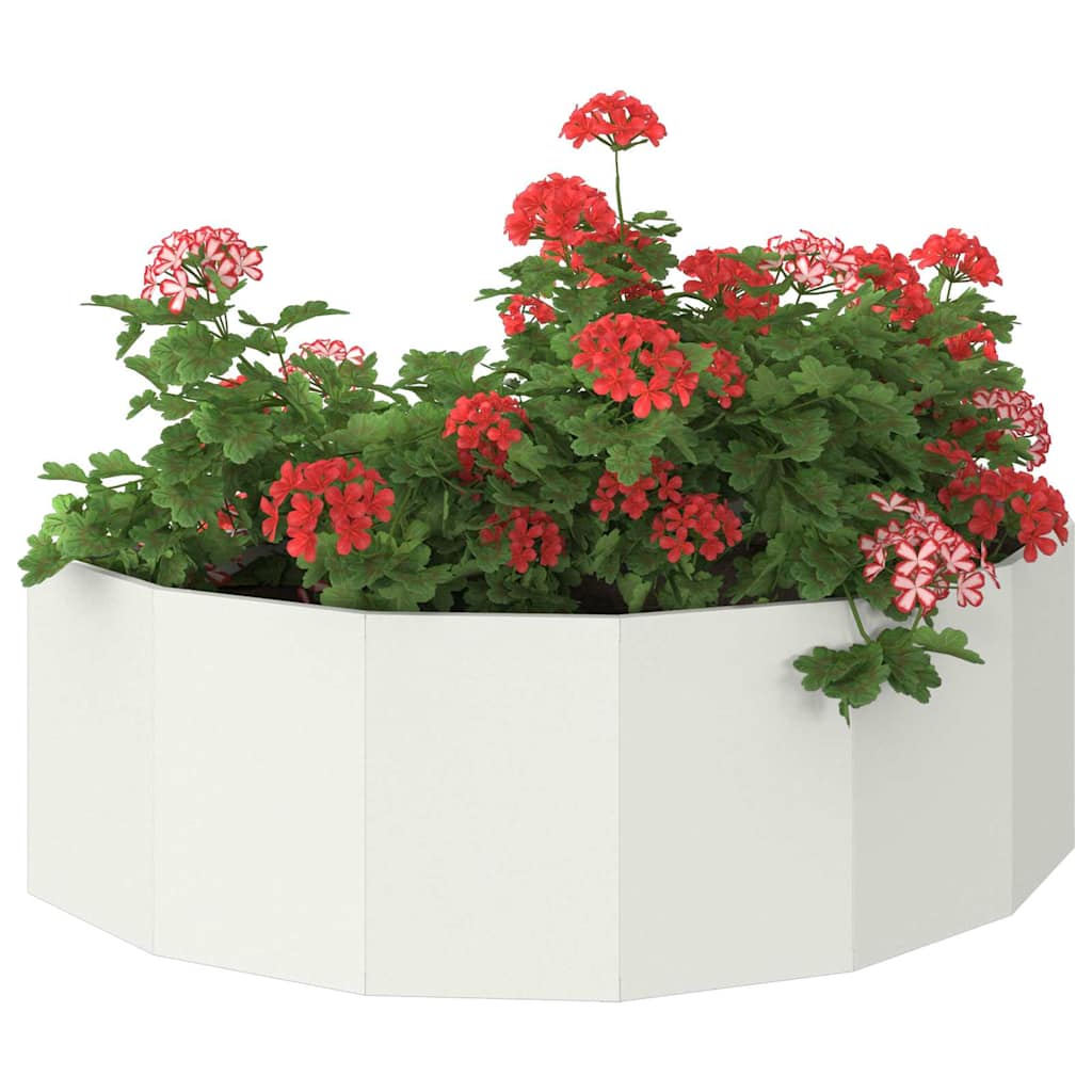 Plantekasse Hvid 120 x 60 x 35 cm Stål
