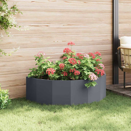 Plantekasse Antracit 120 x 60 x 35 cm Stål