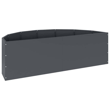 Plantekasse Antracit 120 x 60 x 35 cm Stål