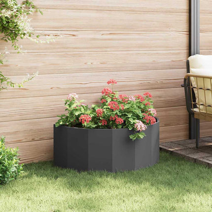 Plantekasse Sort 90 x 45 x 35 cm Stål