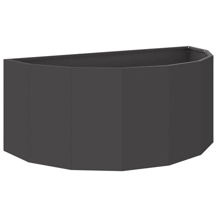 Plantekasse Sort 90 x 45 x 35 cm Stål