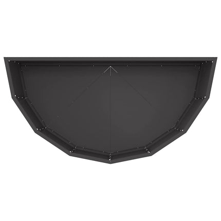 Plantekasse Sort 90 x 45 x 35 cm Stål