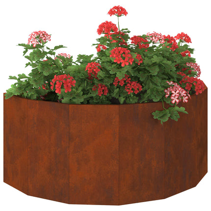 Plantekasse Rusten 90 x 45 x 35 cm Cortenstål