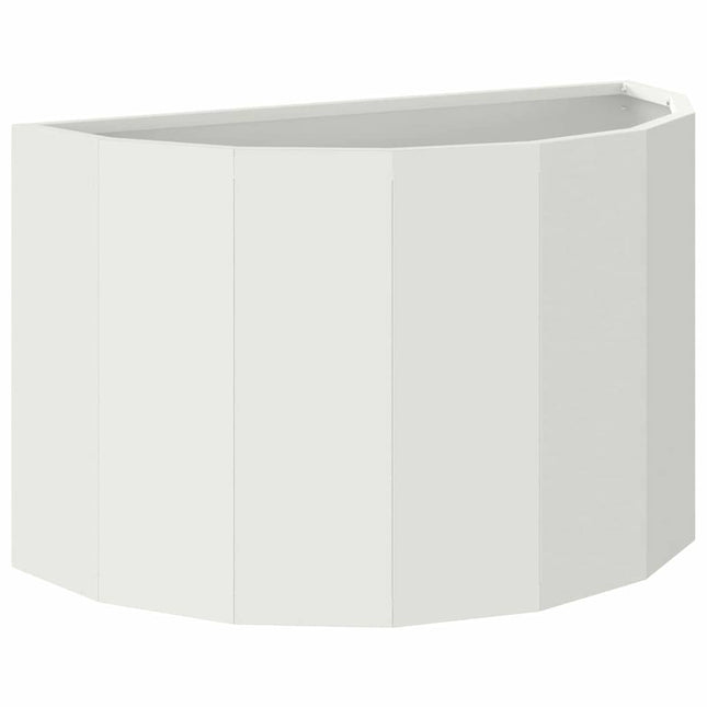 Plantekasse Hvid 60 x 30 x 35 cm Stål