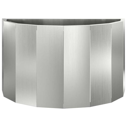 Plantekasse Sølv 60 x 30 x 35 cm Galvaniseret stål