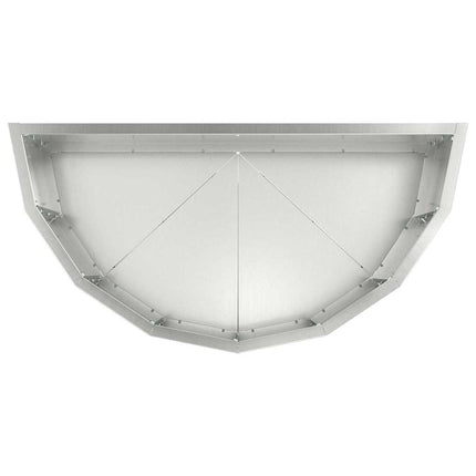 Plantekasse Sølv 60 x 30 x 35 cm Galvaniseret stål