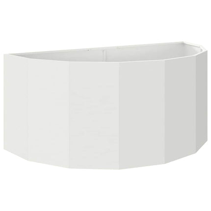 Plantekasse Hvid 120 x 60 x 50 cm Stål
