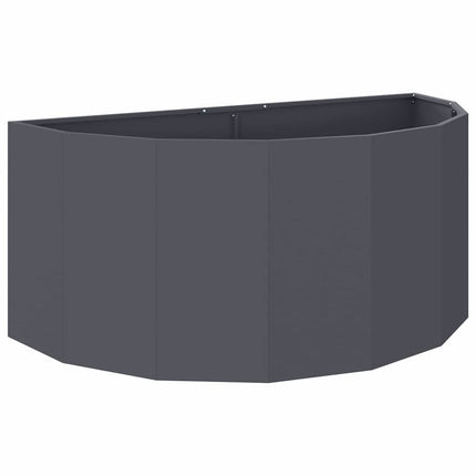 Plantekasse Antracit 120 x 60 x 50 cm Stål