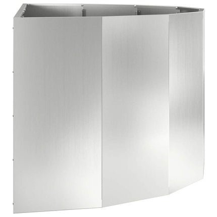 Plantekasse Sølv 120 x 60 x 50 cm Galvaniseret stål