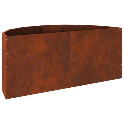 Plantekasse Rusten 120 x 60 x 50 cm Cortenstål