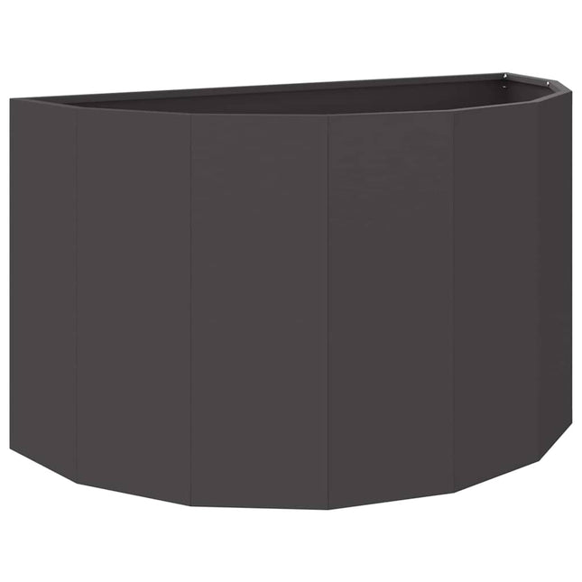Plantekasse Sort 90 x 45 x 50 cm Stål