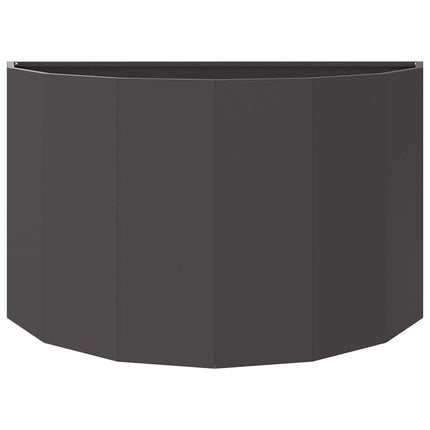 Plantekasse Sort 90 x 45 x 50 cm Stål