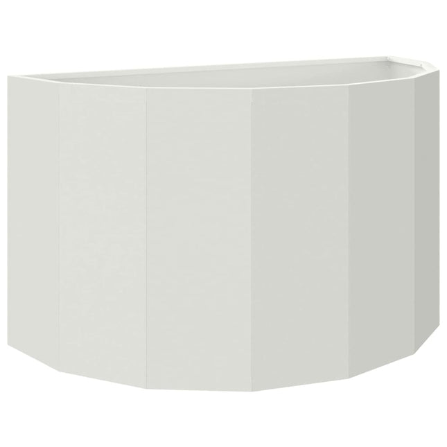 Plantekasse Hvid 90 x 45 x 50 cm Stål