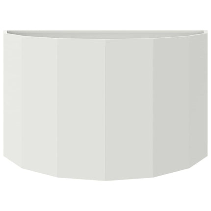 Plantekasse Hvid 90 x 45 x 50 cm Stål