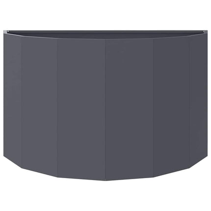 Plantekasse Antracit 90 x 45 x 50 cm Stål