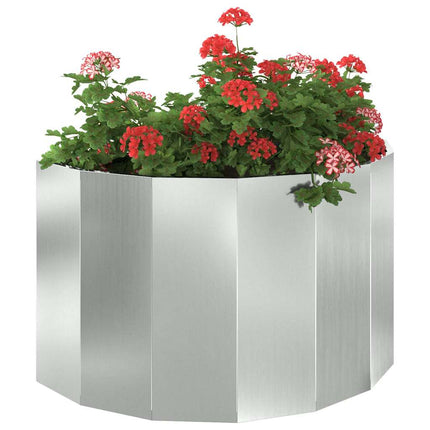 Plantekasse Sølv 90 x 45 x 50 cm Galvaniseret stål