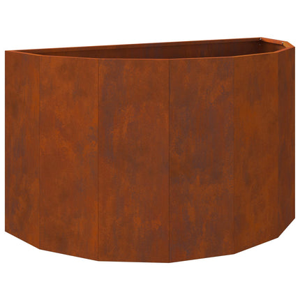 Plantekasse Rusten 90 x 45 x 50 cm Cortenstål