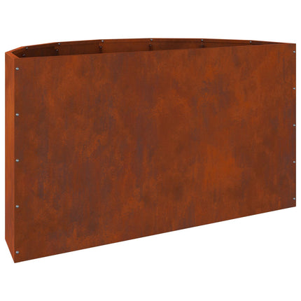 Plantekasse Rusten 90 x 45 x 50 cm Cortenstål