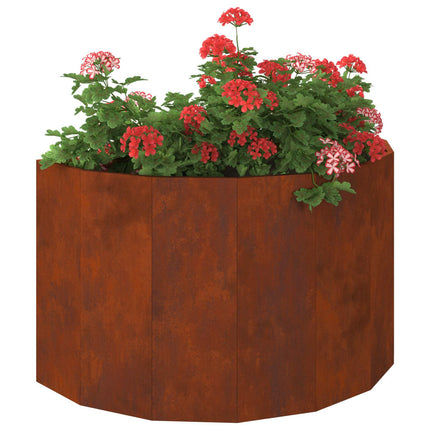 Plantekasse Rusten 90 x 45 x 50 cm Cortenstål