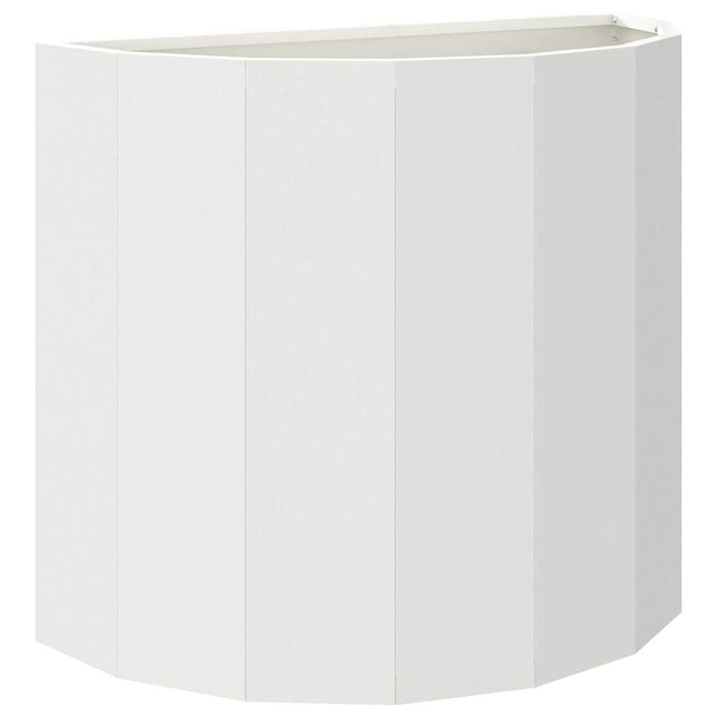 Plantekasse Hvid 60 x 30 x 50 cm Stål