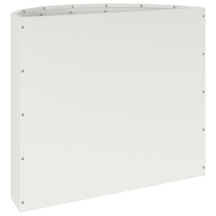 Plantekasse Hvid 60 x 30 x 50 cm Stål