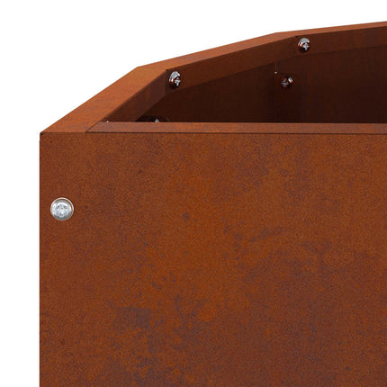 Plantekasse Rusten 60 x 30 x 50 cm Cortenstål