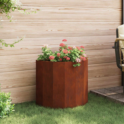 Plantekasse Rusten 60 x 30 x 50 cm Cortenstål