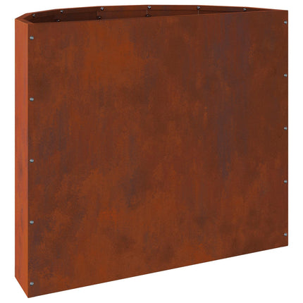 Plantekasse Rusten 60 x 30 x 50 cm Cortenstål