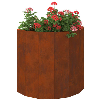 Plantekasse Rusten 60 x 30 x 50 cm Cortenstål