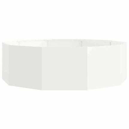 Plantekasse Hvid 120 x 120 x 35 cm Stål