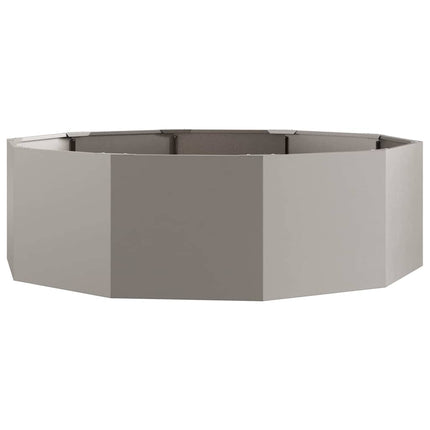 Plantekasse Rusten 120 x 120 x 35 cm Cortenstål