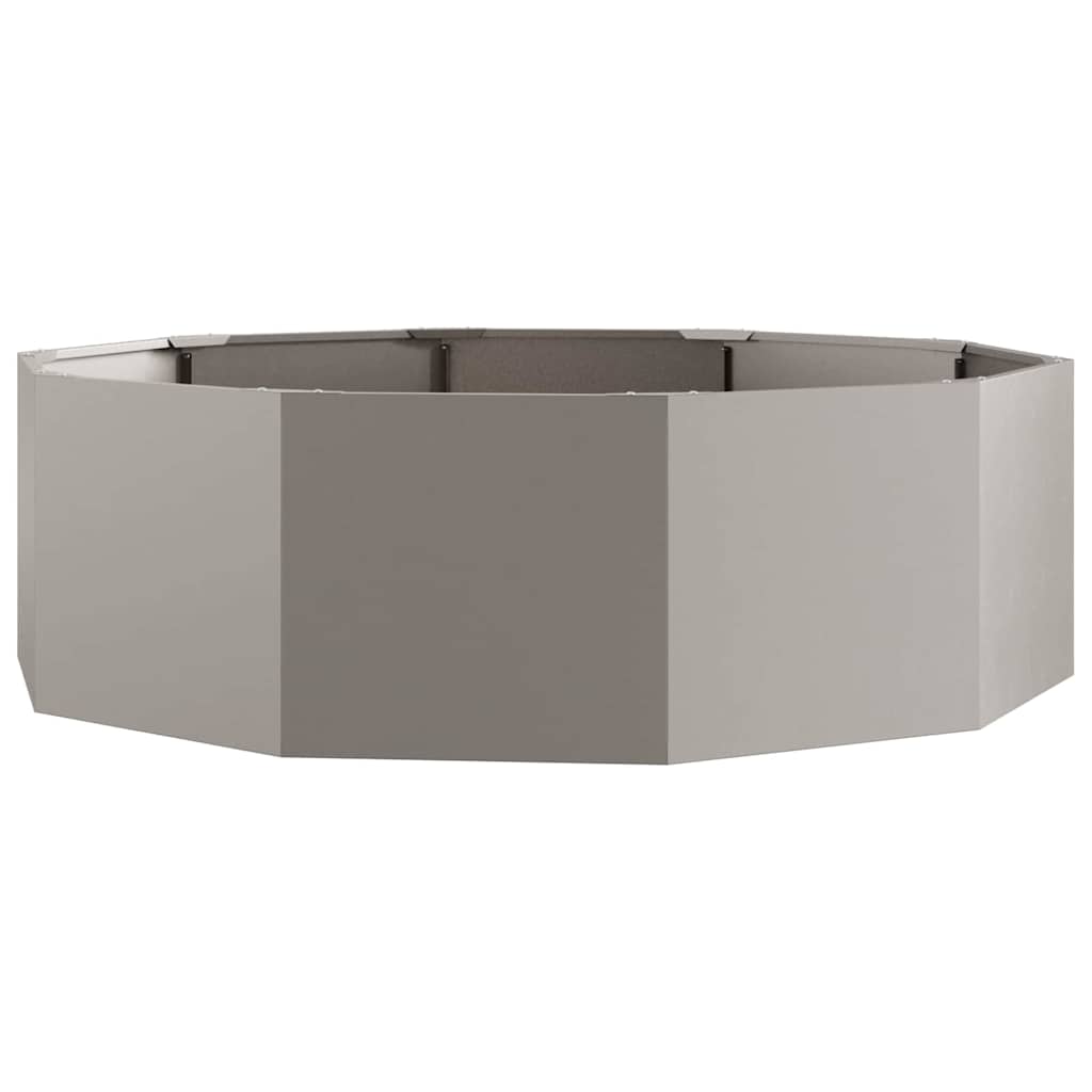 Plantekasse Rusten 120 x 120 x 35 cm Cortenstål