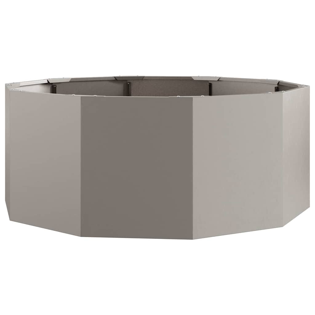 Plantekasse Rusten 90 x 90 x 35 cm Cortenstål