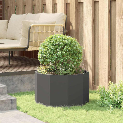 Plantekasse Sort 60 x 60 x 35 cm Stål