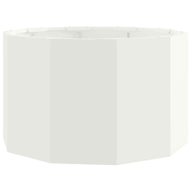 Plantekasse Hvid 60 x 60 x 35 cm Stål