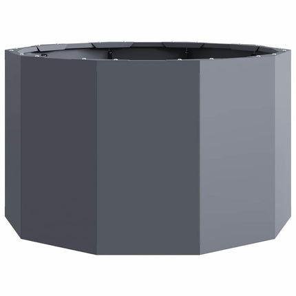 Plantekasse Antracit 60 x 60 x 35 cm Stål