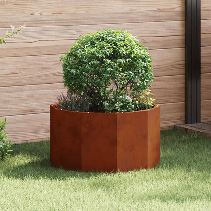 Plantekasse Rusten 60 x 60 x 35 cm Cortenstål