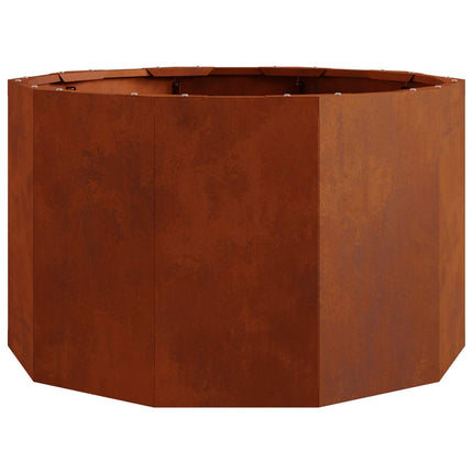 Plantekasse Rusten 60 x 60 x 35 cm Cortenstål