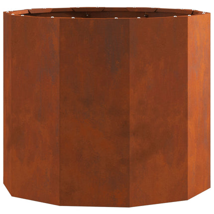 Plantekasse Rusten 60 x 60 x 50 cm Cortenstål