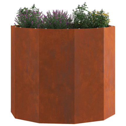 Plantekasse Rusten 60 x 60 x 50 cm Cortenstål